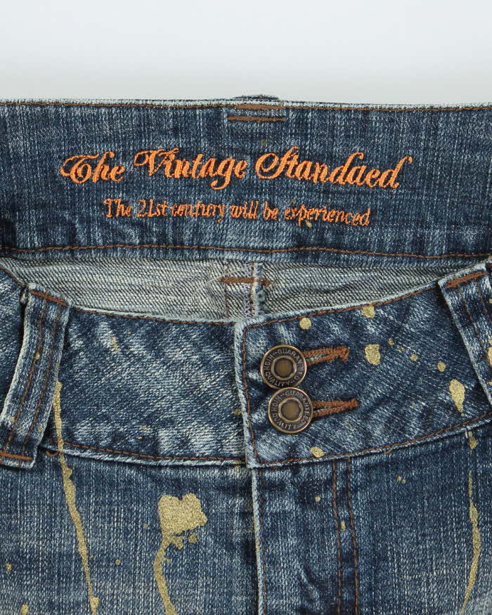 Vintage Y2k 00s The Vintage Standead Denim Mini Skirt - XS