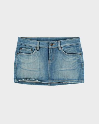 Vintage Lee Denim Mini Skirt - S