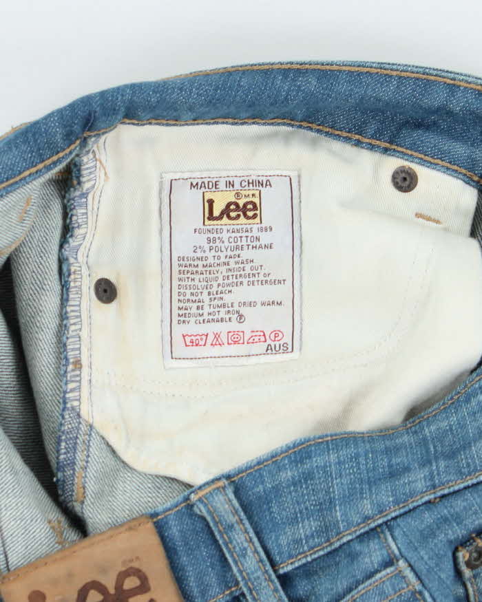 Vintage Lee Denim Mini Skirt - S