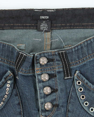 Vintage Y2k 00s Guess Denim Mini Skirt - XS