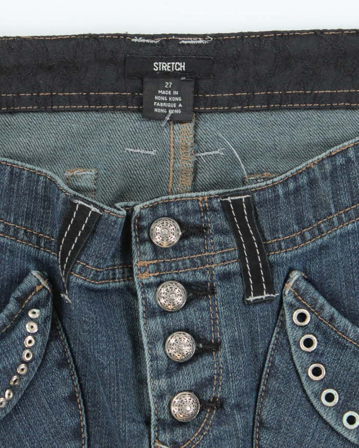 Vintage Y2k 00s Guess Denim Mini Skirt - XS