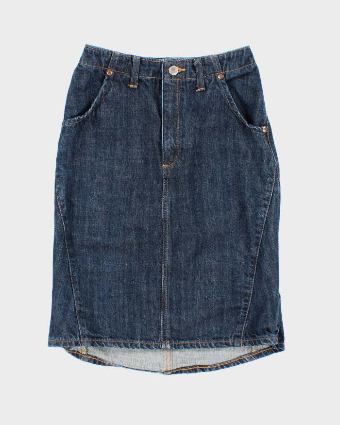 Vintage Lee Denim Skirt - XXS