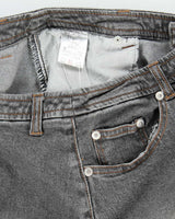 Vintage Y2k 00s Lace-up Denim Skirt - S