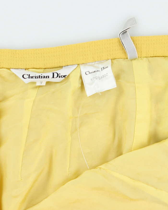 Vintage Christian Dior Wool Skirt - XXS