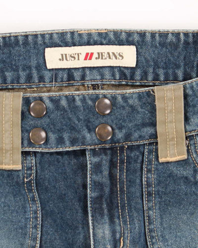 Vintage Y2k 00s Just Jeans Denim Mini Skirt - XS