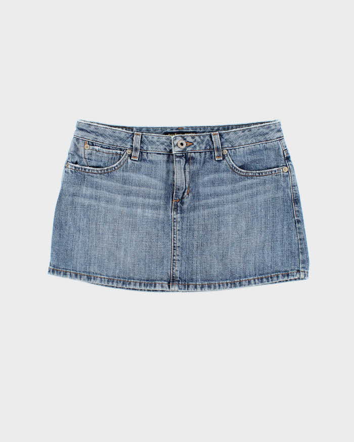 Vintage Y2k 00s Guess Denim Mini Skirt - S