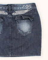 Vintage Y2k 00s Morgan De Toi Denim Mini Skirt - S