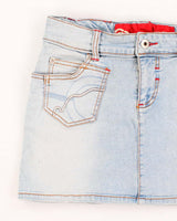 Vintage Y2k 00s Ecko Red Denim Mini Skirt - XS