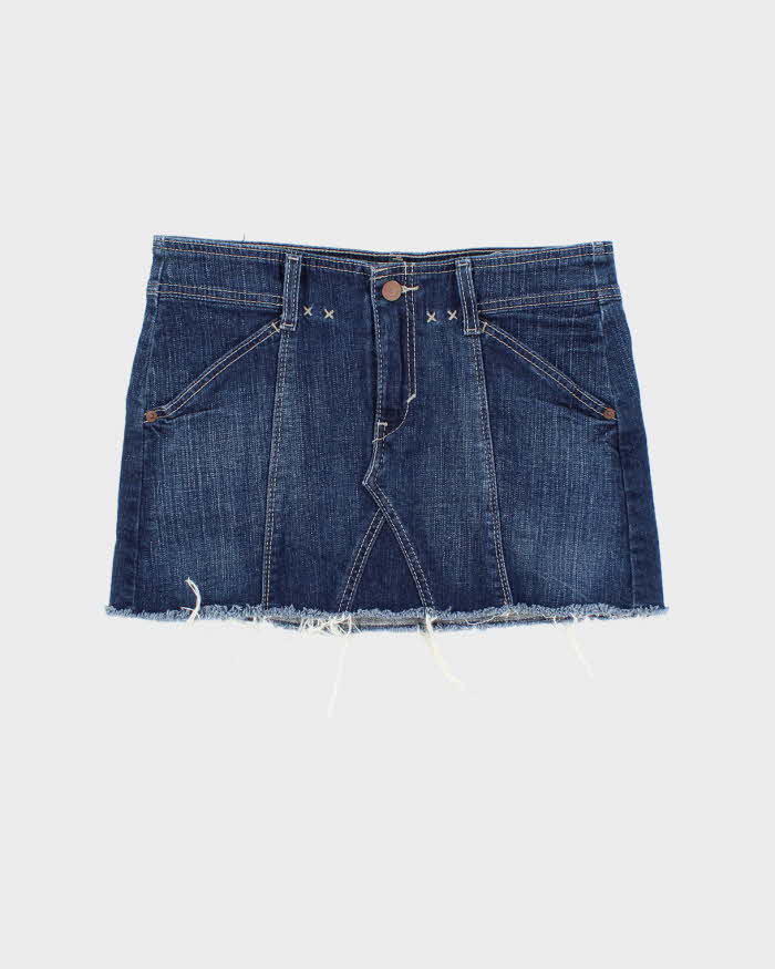 Vintage Y2k 00s Levis Denim Mini Skirt - S