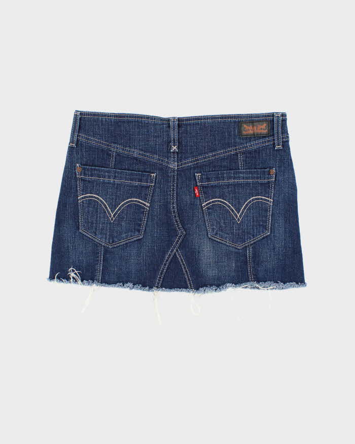 Vintage Y2k 00s Levis Denim Mini Skirt - S