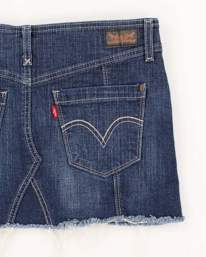 Vintage Y2k 00s Levis Denim Mini Skirt - S