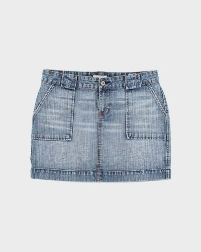 Vintage Y2k 00s Jacob Denim Mini Skirt - S