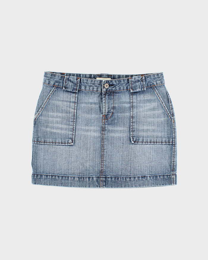 Vintage Y2k 00s Jacob Denim Mini Skirt - S