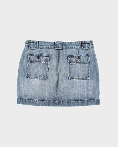 Vintage Y2k 00s Jacob Denim Mini Skirt - S