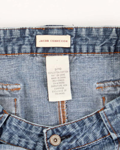 Vintage Y2k 00s Jacob Denim Mini Skirt - S
