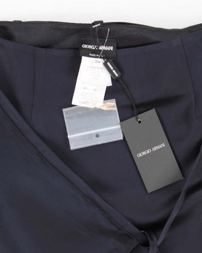 Deadstock Georgio Armani Silk Blend Wrap Skirt - XS