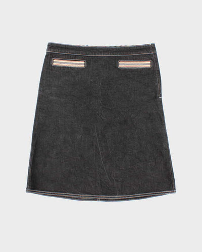 Vintage Burberry Blue Label Denim Skirt - S