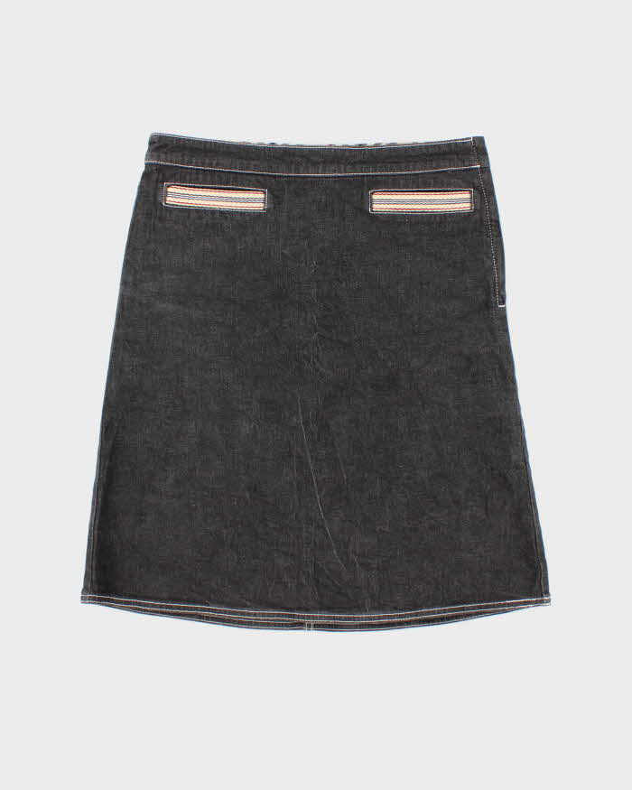 Vintage Burberry Blue Label Denim Skirt - S