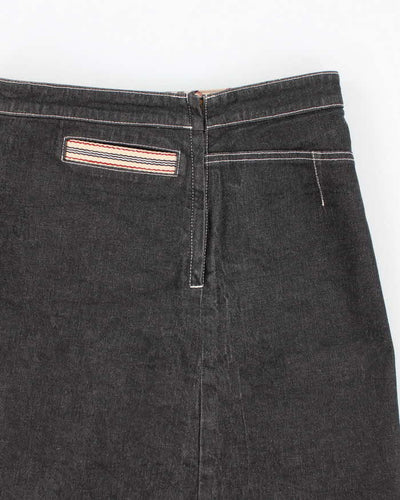 Vintage Burberry Blue Label Denim Skirt - S