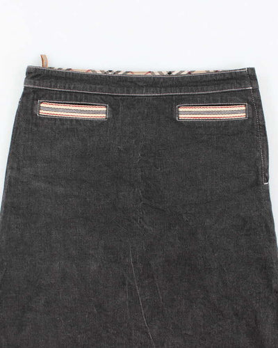 Vintage Burberry Blue Label Denim Skirt - S