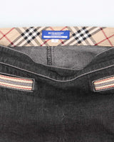 Vintage Burberry Blue Label Denim Skirt - S