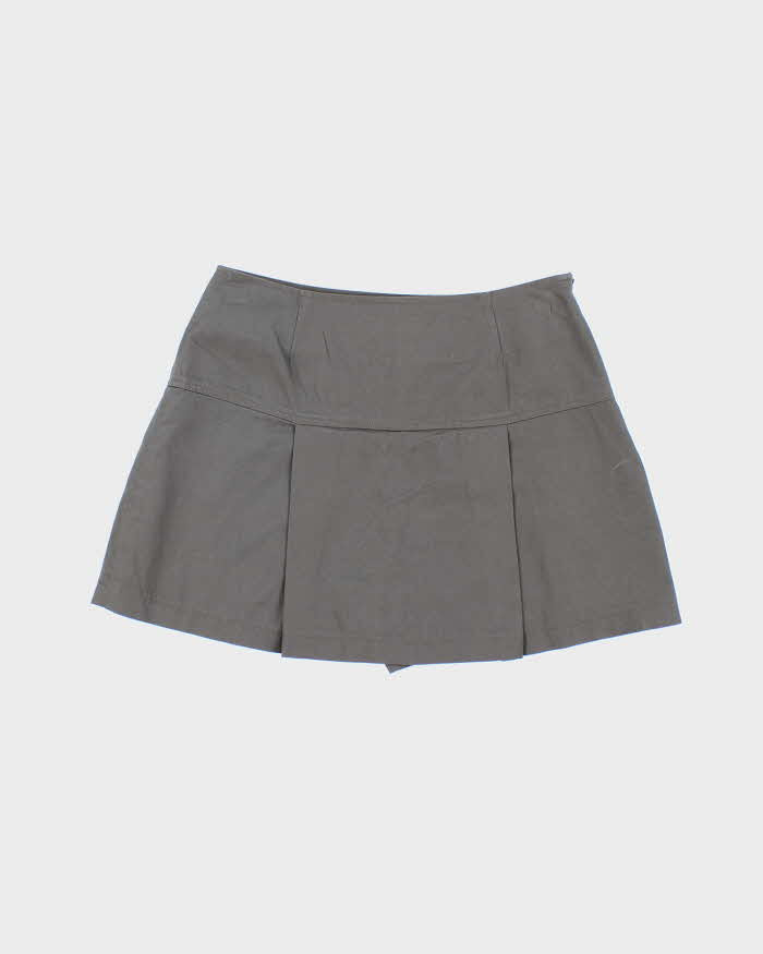 YK2 Kobron Skort Khaki Green Mini Skirt - S