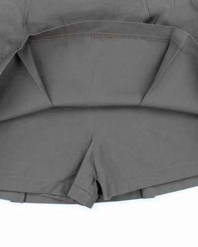 YK2 Kobron Skort Khaki Green Mini Skirt - S