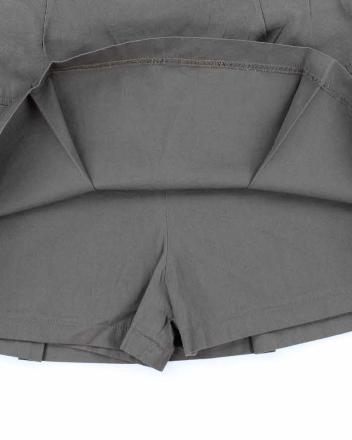 YK2 Kobron Skort Khaki Green Mini Skirt - S