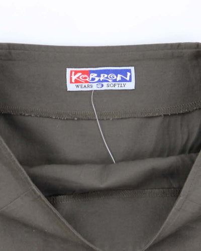 YK2 Kobron Skort Khaki Green Mini Skirt - S