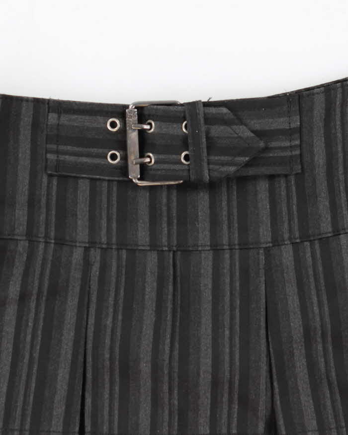 Y2K Miss SIxty Grey Ultra Mini Skirt - S