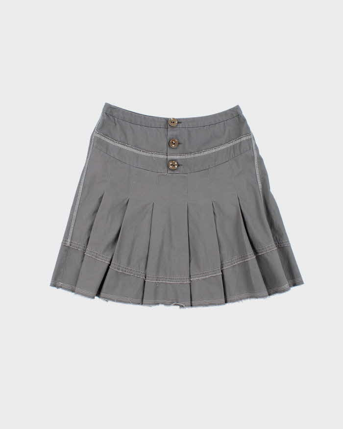 Vintage Y2k 00s We Want Pleated Cargo Style Skirt - XS