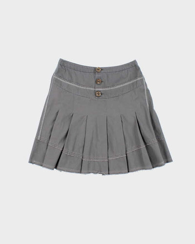 Vintage Y2k 00s We Want Pleated Cargo Style Skirt - XS