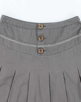 Vintage Y2k 00s We Want Pleated Cargo Style Skirt - XS