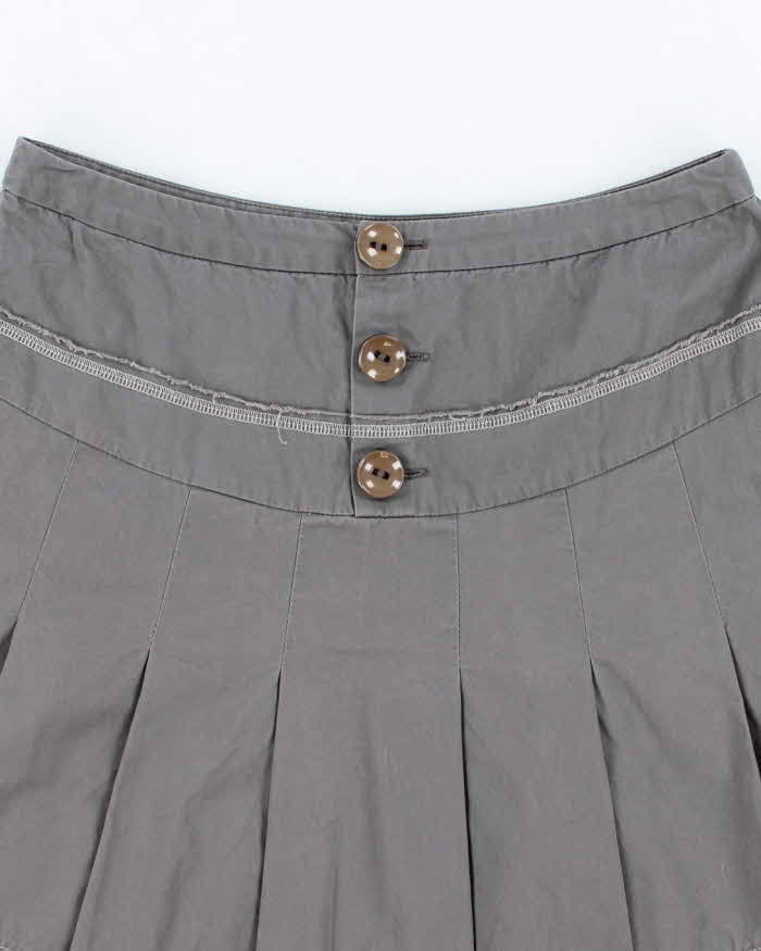 Vintage Y2k 00s We Want Pleated Cargo Style Skirt - XS