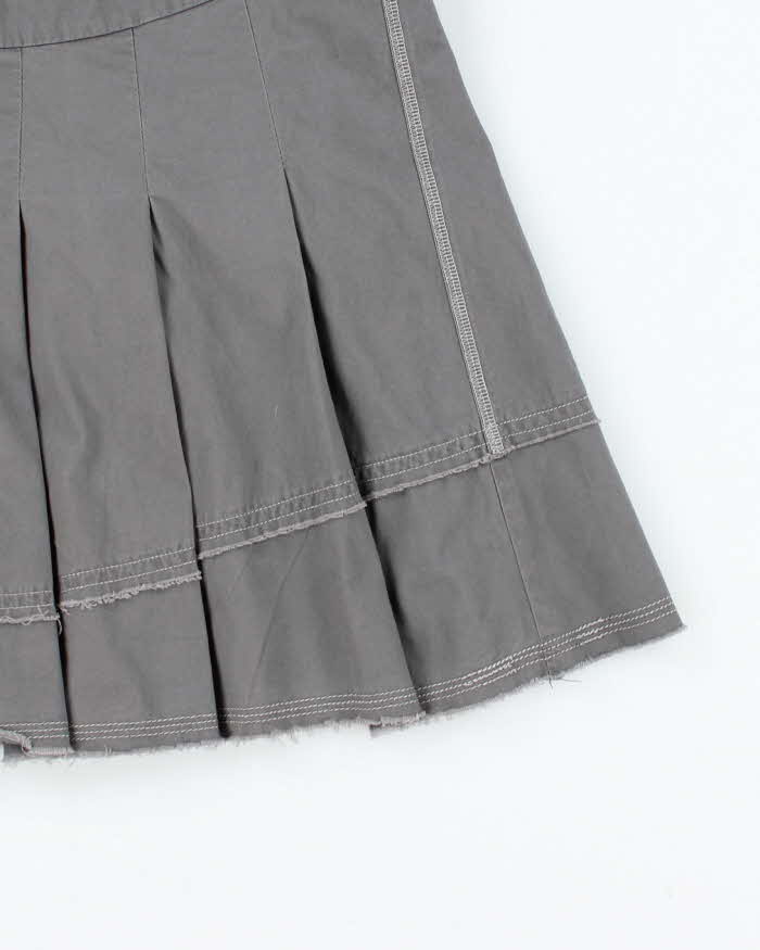 Vintage Y2k 00s We Want Pleated Cargo Style Skirt - XS