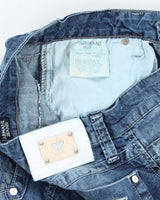 Vintage Y2k 00s Armani Jeans Denim Mini Skirt - XS