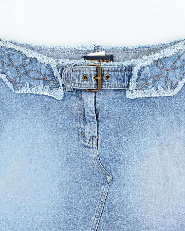 Vintage Y2k 00s Armour Jeans Denim Mini Skirt - XS