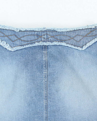 Vintage Y2k 00s Armour Jeans Denim Mini Skirt - XS