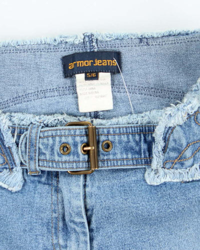 Vintage Y2k 00s Armour Jeans Denim Mini Skirt - XS