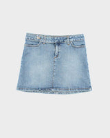 Vintage Y2k 00s Le Chateau Denim Mini Skirt - XS