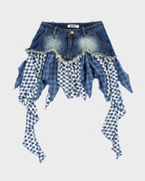 Vintage Y2k 00s WSW Jelly Fish Hem Skirt - XS
