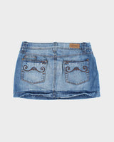 Vintage Y2k 00s Alcott Denim Mini Skirt - S