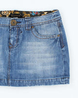 Vintage Y2k 00s Alcott Denim Mini Skirt - S