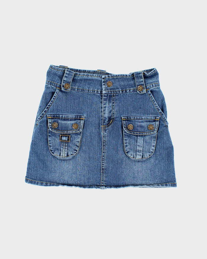 Vintage Y2k 00s 725 Originals Denim Mini Skirt - XS
