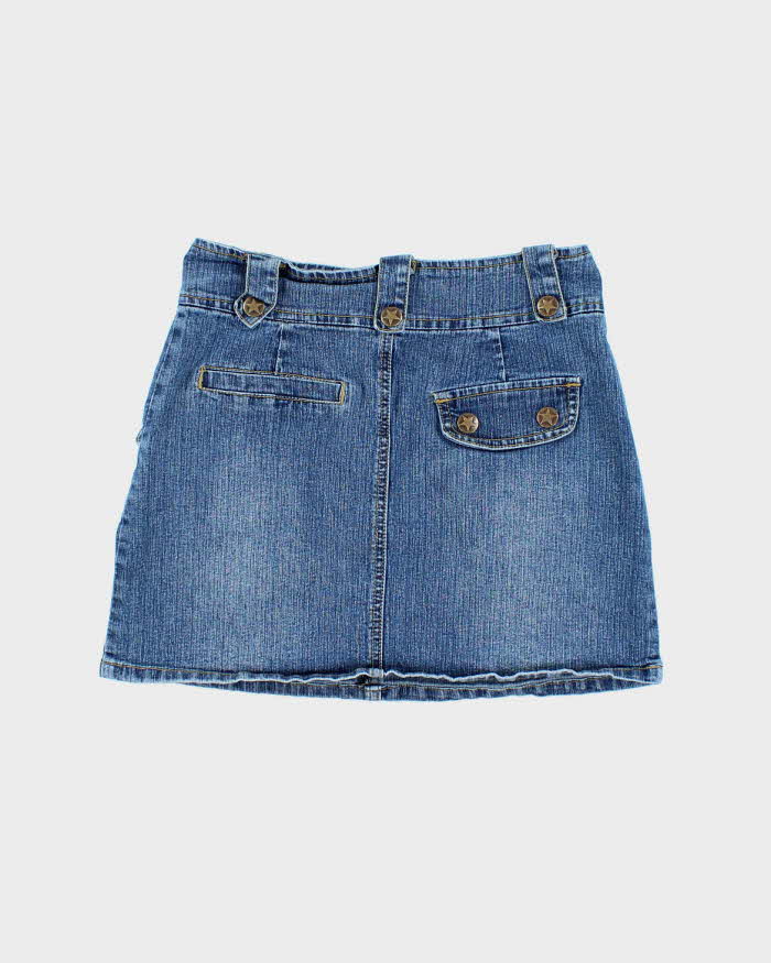 Vintage Y2k 00s 725 Originals Denim Mini Skirt - XS