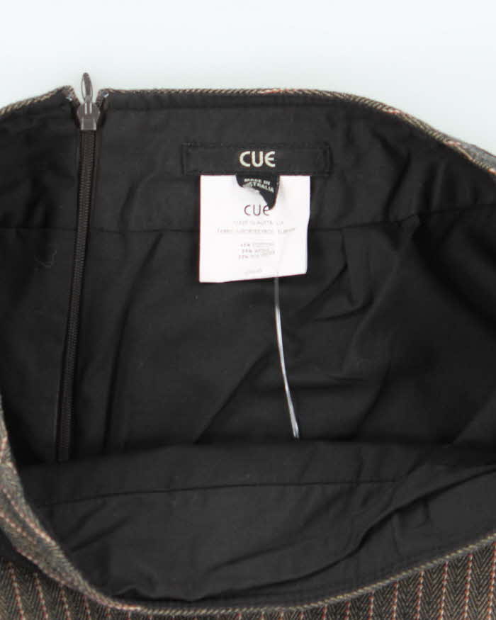 Vintage Y2k 00s Cue Wool Blend Skirt - XS