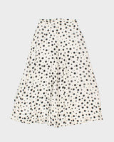 Vintage 90s Jax Polka Dot Skirt - XS