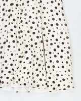 Vintage 90s Jax Polka Dot Skirt - XS