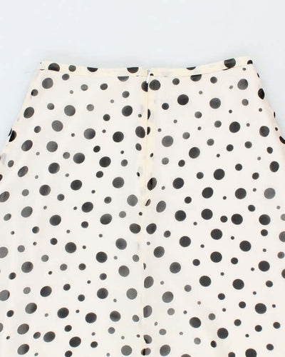Vintage 90s Jax Polka Dot Skirt - XS