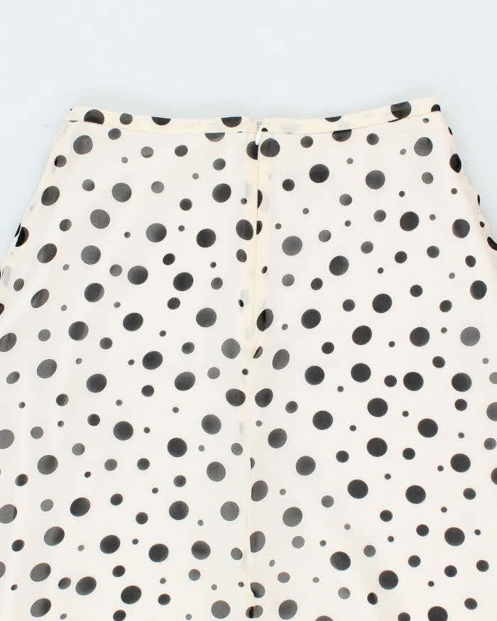 Vintage 90s Jax Polka Dot Skirt - XS